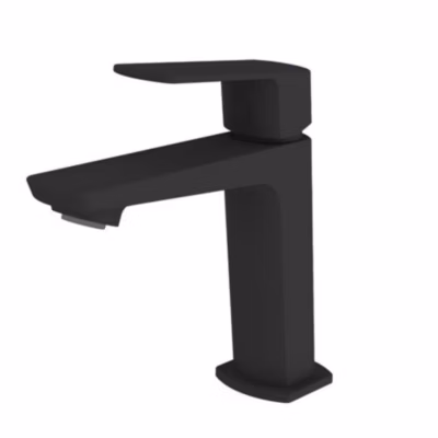 Swiss Aqua Technologies Mitigeur lavabo Feel, sans tirette, noir mat, (SATBSFEEL271C)