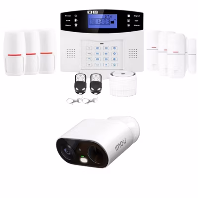 Alarme sans fil pour appartement avec levée de doute lifebox evolution kit connecté 3