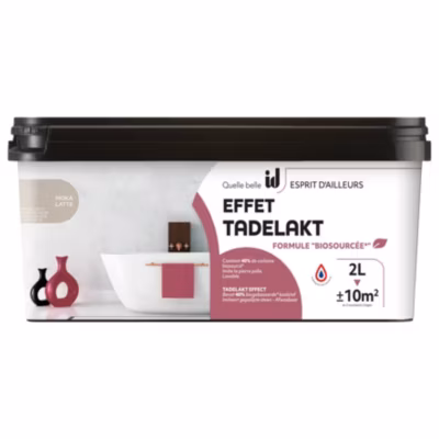 ENDUIT LISSE EFFET TADELAKT MOKALATTE 2L – ID PARIS